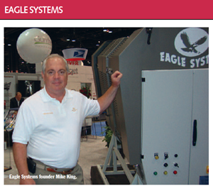 Mark Goldberg with Eagle